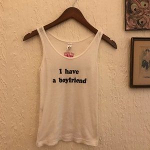 Vintage Boyfriend Graphic Tank Top